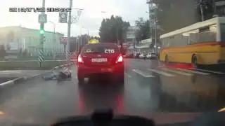 Нарезка ДТП и авто аварий АВГУСТ 2013 снг