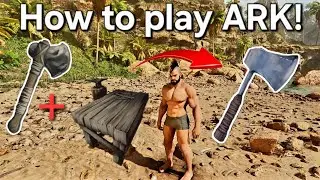 Ark Survival Ascended BEGINNERS guide for PC, Xbox, and PS5!