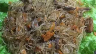 Фунчоза с мясом,горячее блюдо