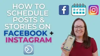 How to schedule posts and stories on Facebook and Instagram | Social media tips