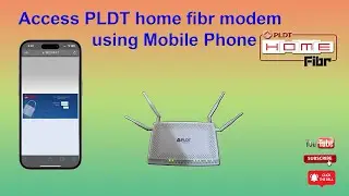 Access PLDT Fibr ONU/Modem using your mobile phone