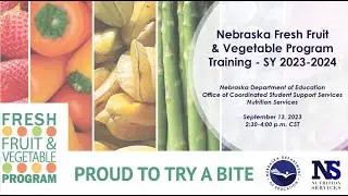 SY 2023-2024 Fresh Fruit & Vegetable Program (FFVP) Training