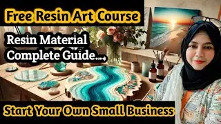 Resin Art Material | Resin Material Guide | Free Resin Art Course is about to start #free #resinart