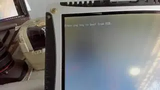 How to boot from USB in Panasonic CF-19