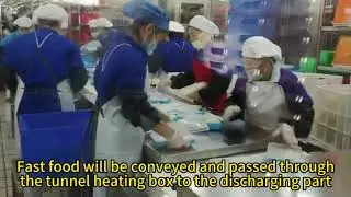 Commercial microwave fast food heating equipment