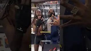Meeting WWE Booker T 😂🔥 #wwe #BookerT #SubwayMania