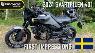 2024-2025 Husqvarna Svartpilen 401 - First Ride Impressions
