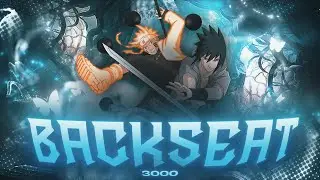 Backseat 🤍 -  Anime Mix "Special 3K"〖Edit/AMV〗4K!