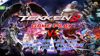 Tekken 8 PC Lag Fix  Best NVIDIA Settings for Smooth Performance (No Delay  No Stutter)