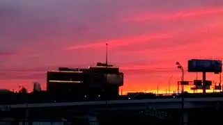 Moscow never sleeps. Beautiful ☀ ✨ sunset in Moscow 🇷🇺