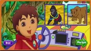 New Game Kid Racing Go Diego Go! - Diego's Fiercest Animal Rescues | Full Game Episodes for children