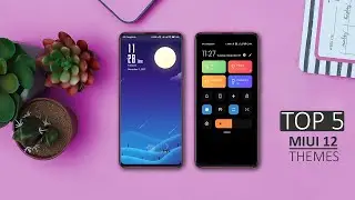 Minimal MIUI 12 Themes | 5 Simple and Clean MIUI 12 Themes With Minimal Customization 🔥🔥