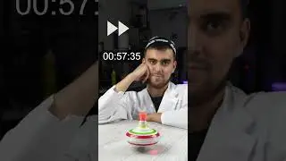 3D Printed Spinning Top vs Real