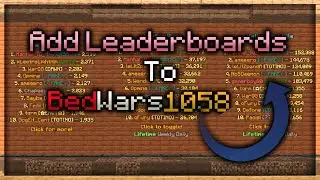 How to add leaderboards to Bedwars1058 like Hypixel! (OUTDATED)