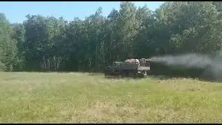 Обработка леса от непарного шелкопряда