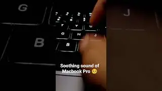 Soothing soft sound of #macbookpro 2022, I was working on code documentation in a silent room. 🥺