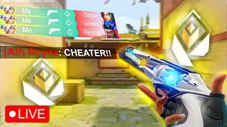 🔴VALORANT LIVE: SHERIFF ONLY RANKED!?