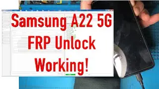 Samsung A22 5G FRP unlock ,Android 13