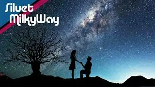 KEREN! BEGINI CARA MENGEDIT FOTO SILUET MILKYWAY DIANDROID | PS TOUCH TUTORIAL #4