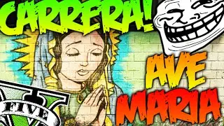 FLYING CAR RACE!! HAIL MARIA XDD - GTA ONLINE PS4 - Makiman131