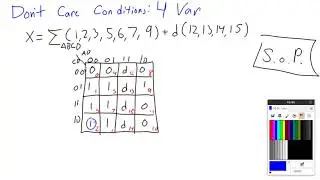 Incompletely Specified Function: 4 Variable