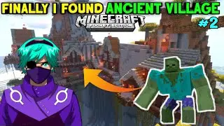 I FOUND MOST RAREST ANCIENT VILLAGE IN MINECRAFT PE 🤩|| #part2 #minecraft