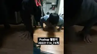 #pushupchallenge 20221114_74개