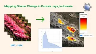 Mapping Indonesia's Tropical Glacier Loss in Puncak Jaya using Google Earth Engine