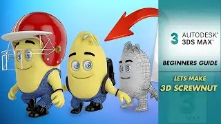 3D MODELING SCREW| Autodesk 3D MAX| FOR BEGINNERS