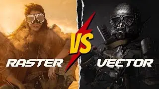 How to Know When to Use Raster or Vector Illustrations