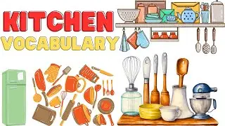 kitchen vocabulary in English + Quiz | kitchen vocabulary for all people