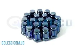 Цветные гайки на колеса KK911144SD 12х1,25х35мм