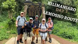 KILIMANJARO LEMOSHO ROUTE DAY 1