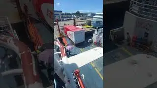 FASTCAT VEHICLE LOADING. DUMAGUETE TO DAPITAN