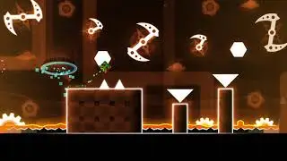 CREO SONG ARE REALLY EPIC !:Geometry Dash: Mechanical Drive Easy demon