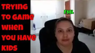 Trying to game when you have kids