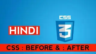 CSS Awesome css before and css after | Using HTML and CSS. Indicoderz