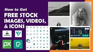 How to Get free stock images, icons and videos