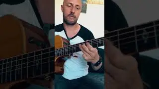 Black Dog intro by Led Zeppelin, ONE MINUTE acoustic guitar tutorial. #leejohnblackmore #blackdog