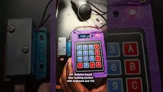 DIY RfID and keyboard locking system