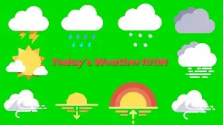 Weather Forecast Graphics Green Screen | Everything Green Screen