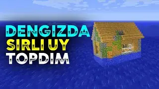 SIRLI UY TOPDIM 2 ●DENGIZDA SIRLI UY TOPDIM ●UZBEKCHA MINECRAFT