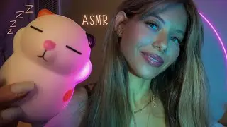ASMR Squish Mellow Tapping, Nail Tapping, ‘Face-Touching,’ w/ Mouth-to-Mic Sounds 😴