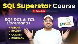 SQL DCL & TCL Commands | GRANT • REVOKE • COMMIT • ROLLBACK
