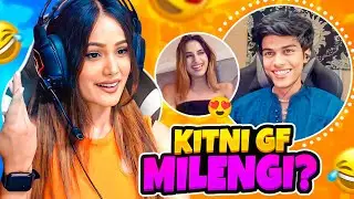 Itni Gf Kyu 🔥🤦‍♀️|| Funny, Awkward Reactions On   @adarshuc    Omegle Video😜😻