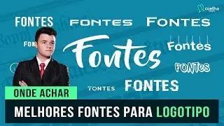 MELHORES FONTES PARA LOGOTIPO - ONDE ACHAR