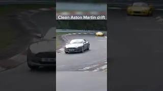 Cleanest drift around the corner by Aston Martin driver??
