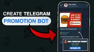 📢 Build Telegram Automatic Promotion Bot Which Coding?