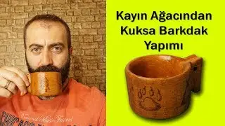 Wooden Cup (Guksi Cup) with Dremel
