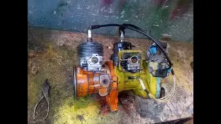 Двухцилиндровая бензопила Урал